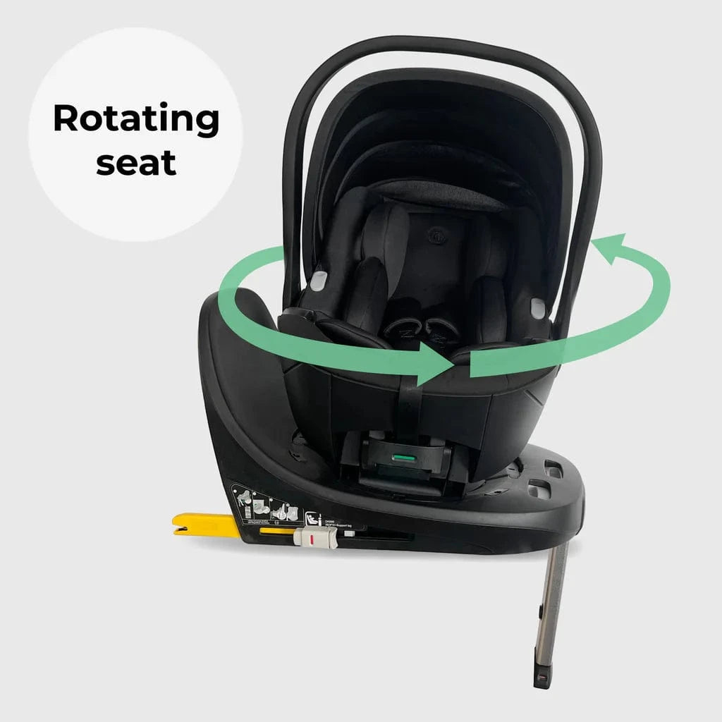 My Babiie Travel System 3 in 1 - MB450 i-Size With Spin 360 Car Seat and Isofix - Pink