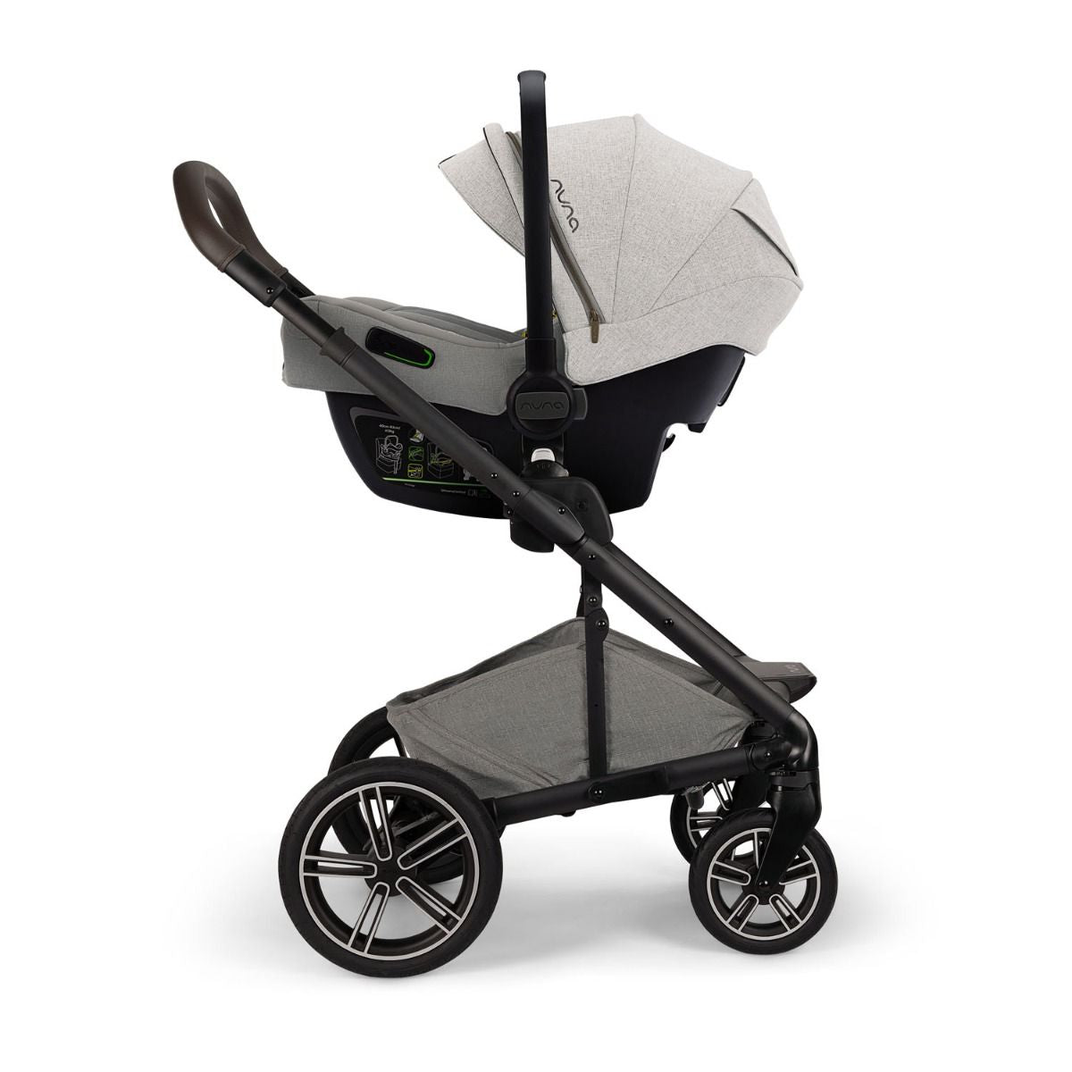 Nuna MIXX Next + PIPA Next Generation Travel System Bundle - Mineral Ocean Carrycot