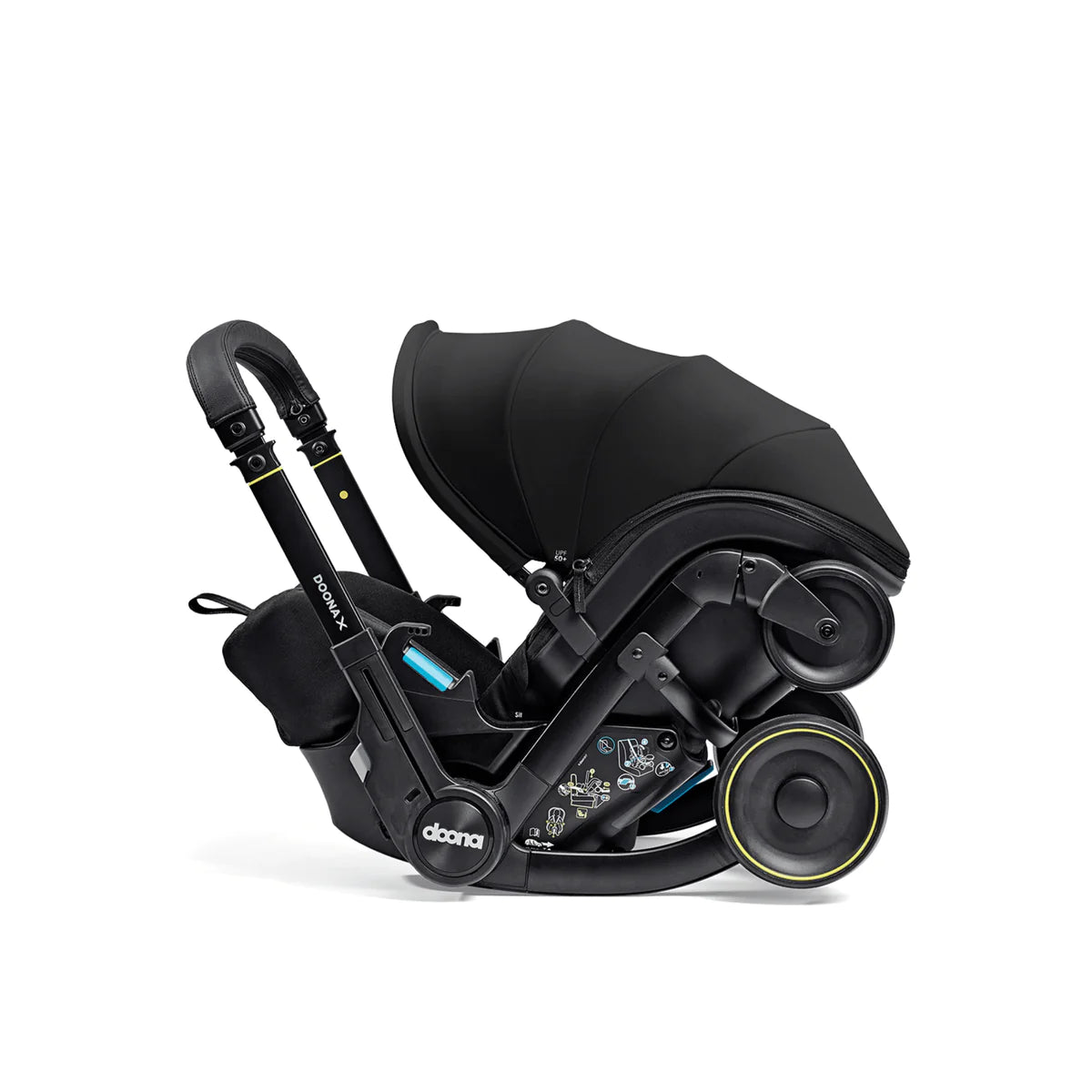 Doona X Recline Car Seat and Stroller Nitro Black