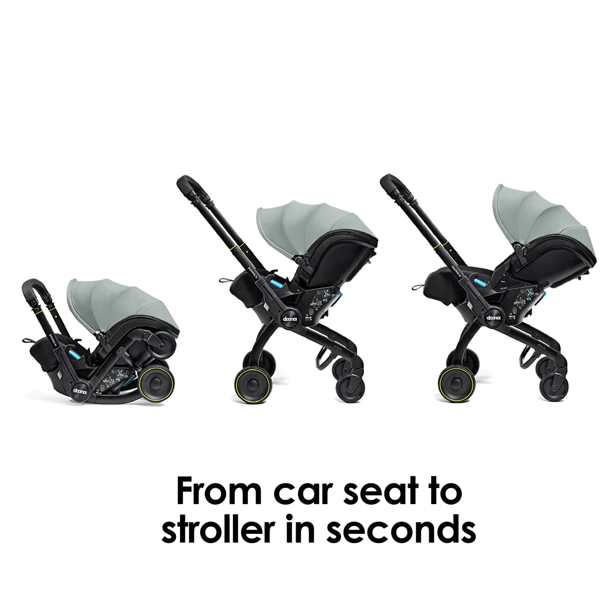 Doona X Recline Car Seat and Stroller Dusty Sage