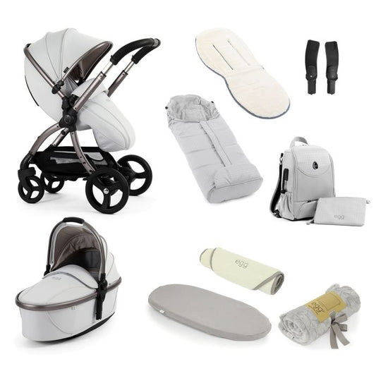 Egg 3 Snuggle Bundle Houndstooth Silver *Check delivery estimate before ordering