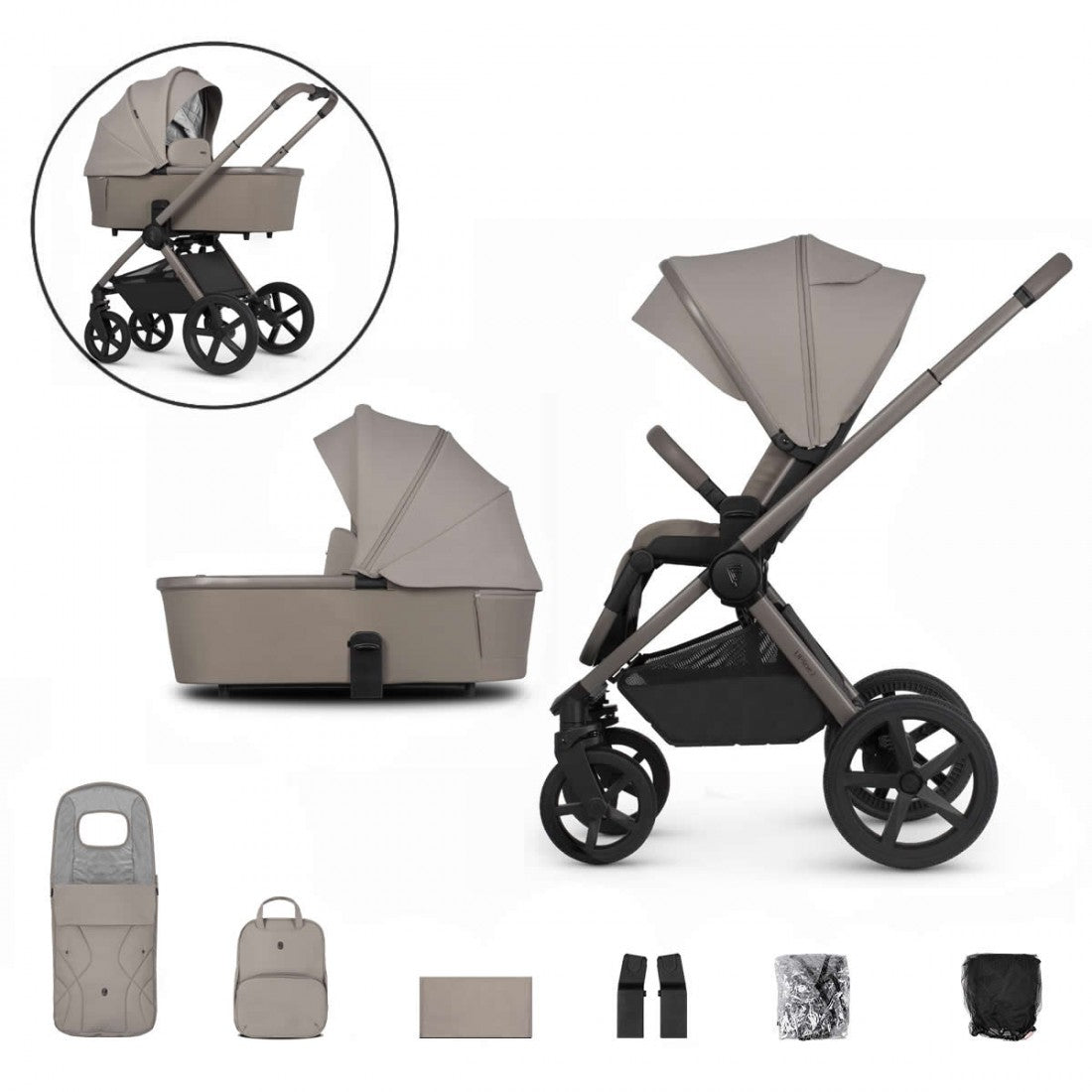 Venicci Upline 2 2 in 1 Taupe