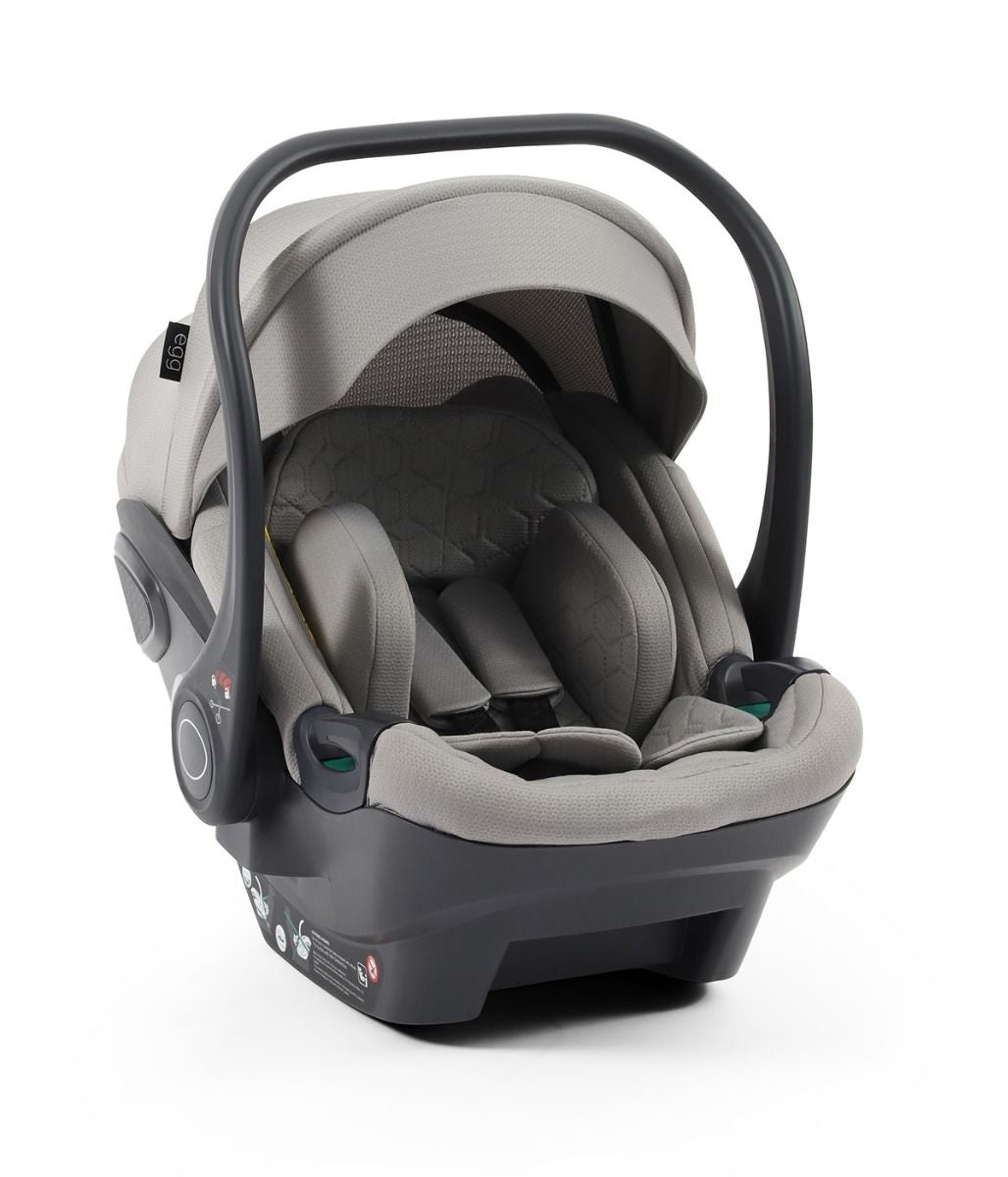 Egg 3 Luxury Travel Bundle With Shell i-Size Car Seat Glaciar