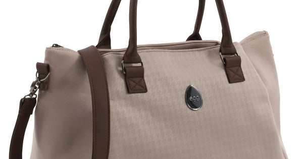 egg® 3 Overnight Bag - Houndstooth Almond ~ Birmingham store