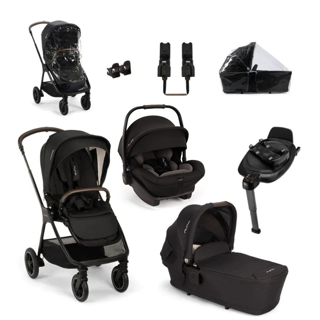 Nuna TRIV Next + ARRA Next Travel System- Caviar Ex display
