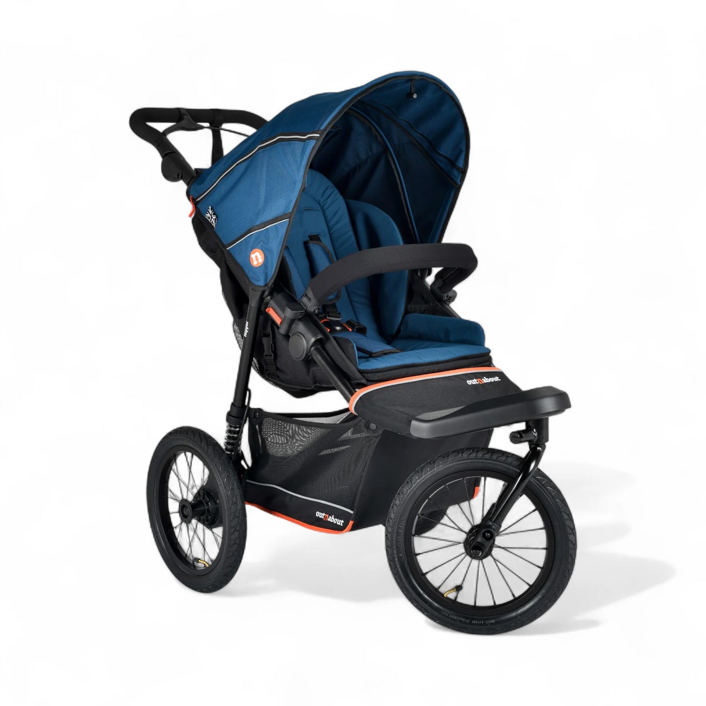 Out n About Nipper V6 Plus Pushchair Highland Blue