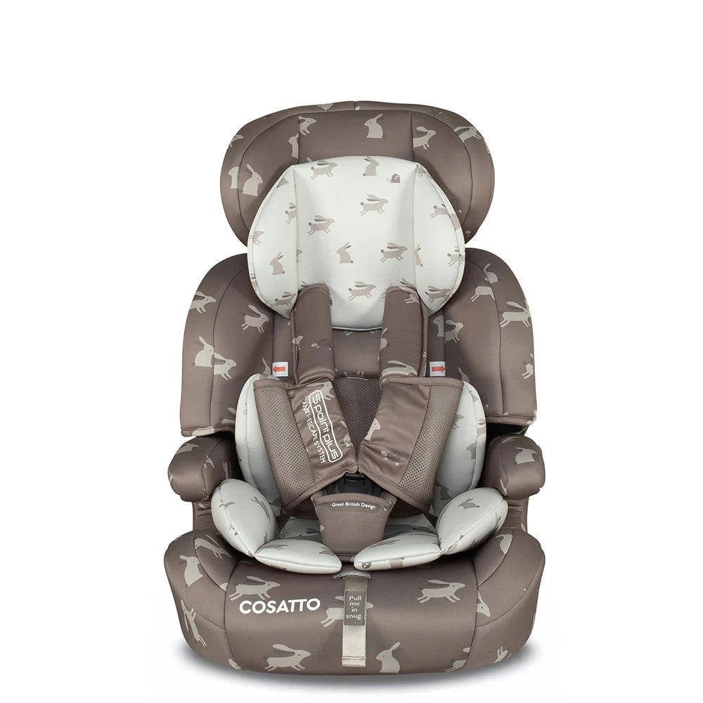Cosatto Zoomi 123 Car Seat - Charcoal Lollop