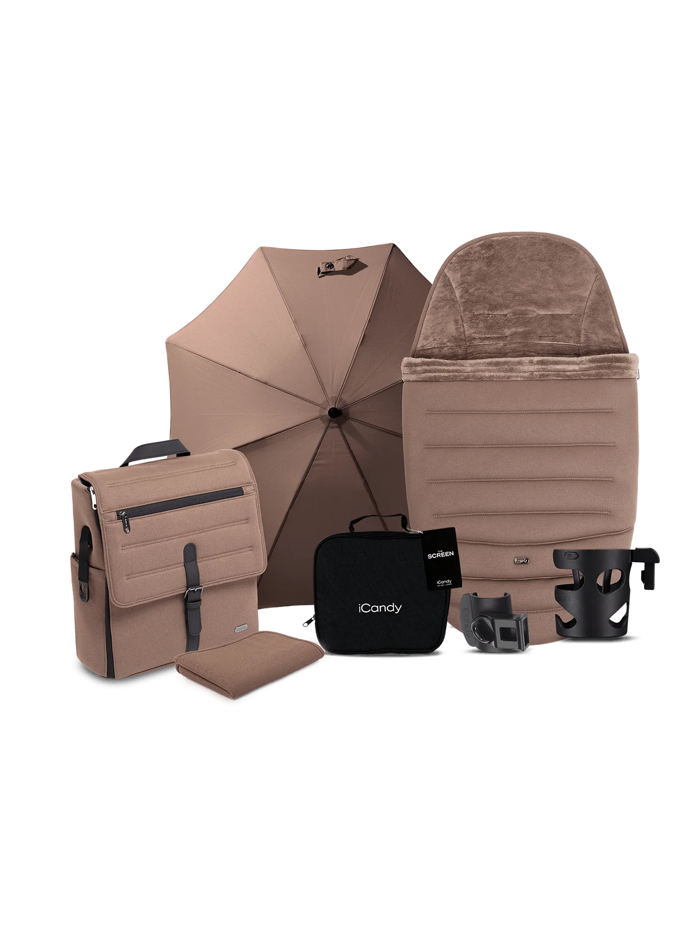 iCandy Peach 8 Coco Pushchair and Carrycot - 360 Car Seat Pushchair Bundle