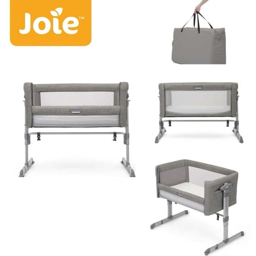 Jolly Tots Mega Bundle Inc Nuna Mixx Next Travel System in Mineral, Nuna Leaf Cloud, Joie Roomie Glide and Nuna Cudl Carrier