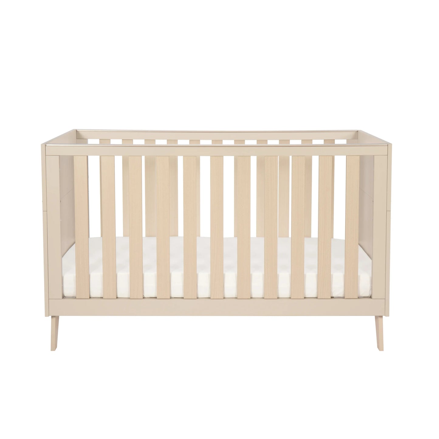 Babymore Dante Cot Bed – Cashmere Full Size