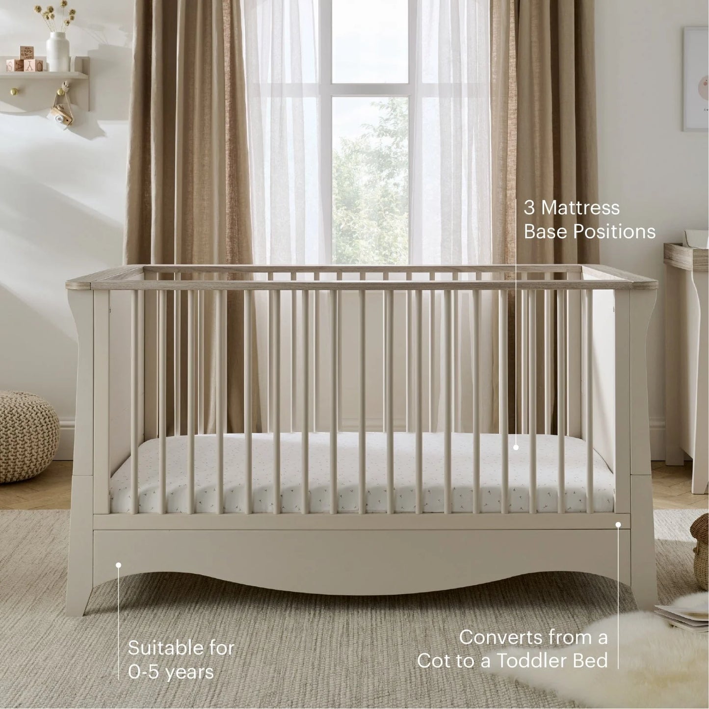 Clara Luxe 3 Piece Furniture Set - Cashmere & Ash Pre Order