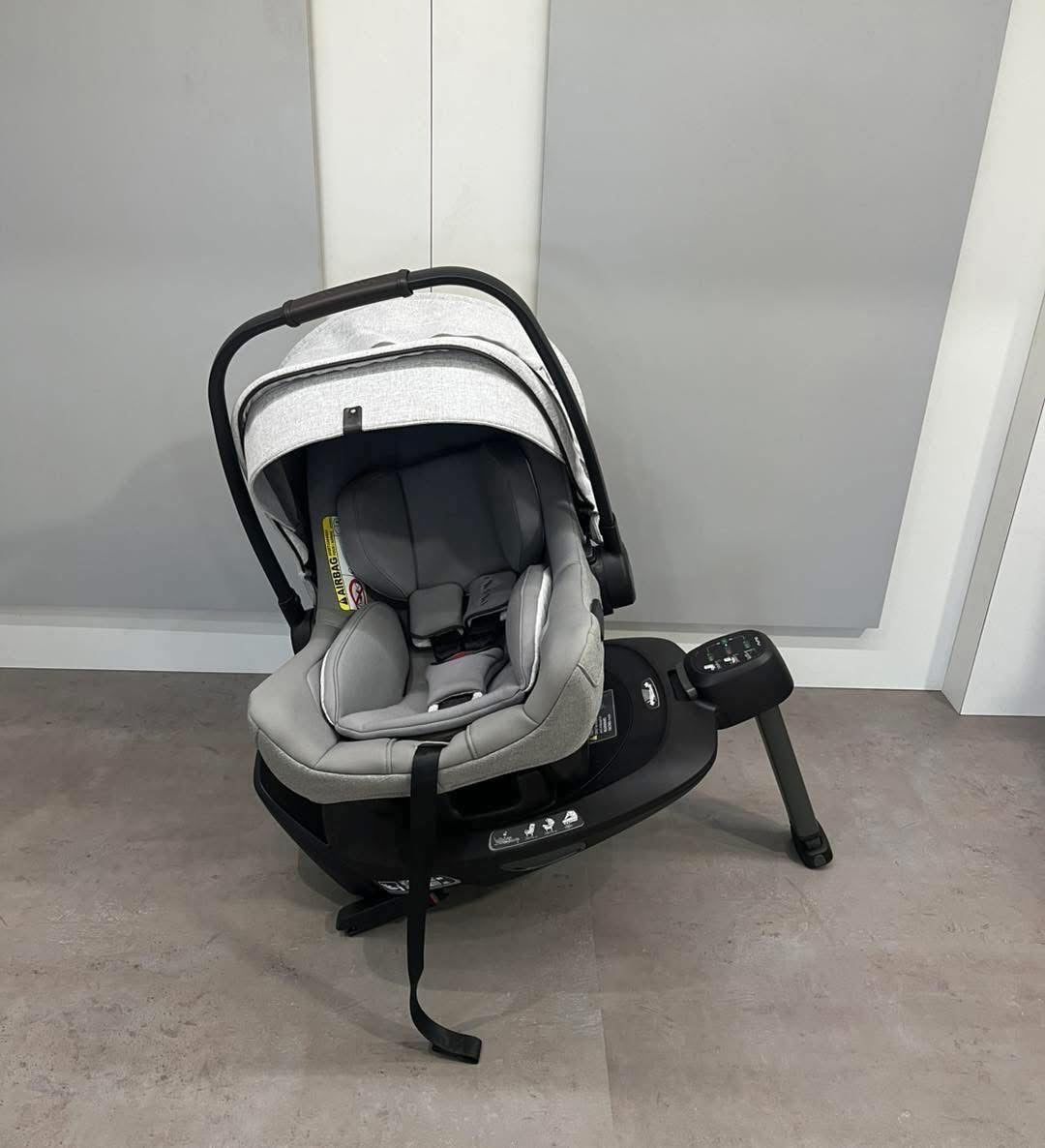 Nuna MIXX Next + PIPA Next Generation Travel System Bundle - Mineral Ocean Carrycot