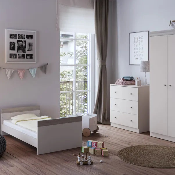 Little Acorns Burlington 3 Piece Nursery Room Set – Cashmere/Grey Ash Store Collection or local delivery only