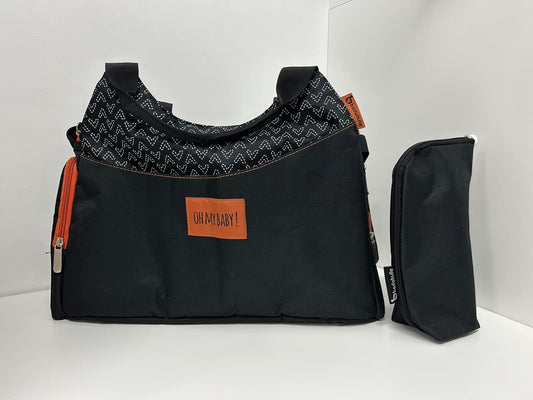 Badabulle changing bag  - black