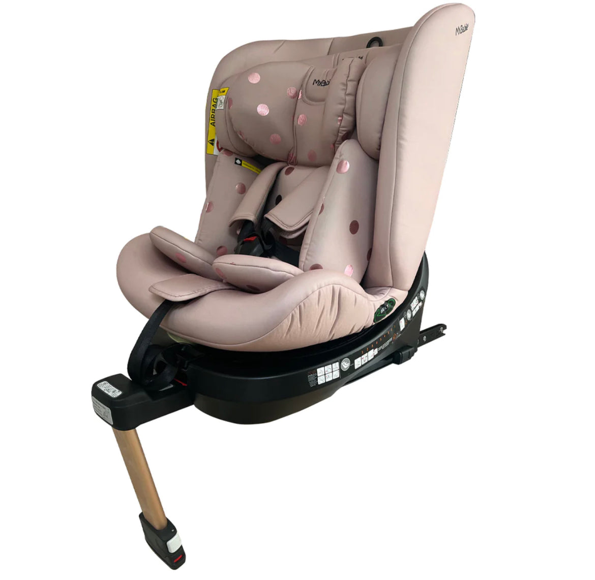 Samantha Faiers ISize Pink Polka Spin Car Seat (40-150cm)