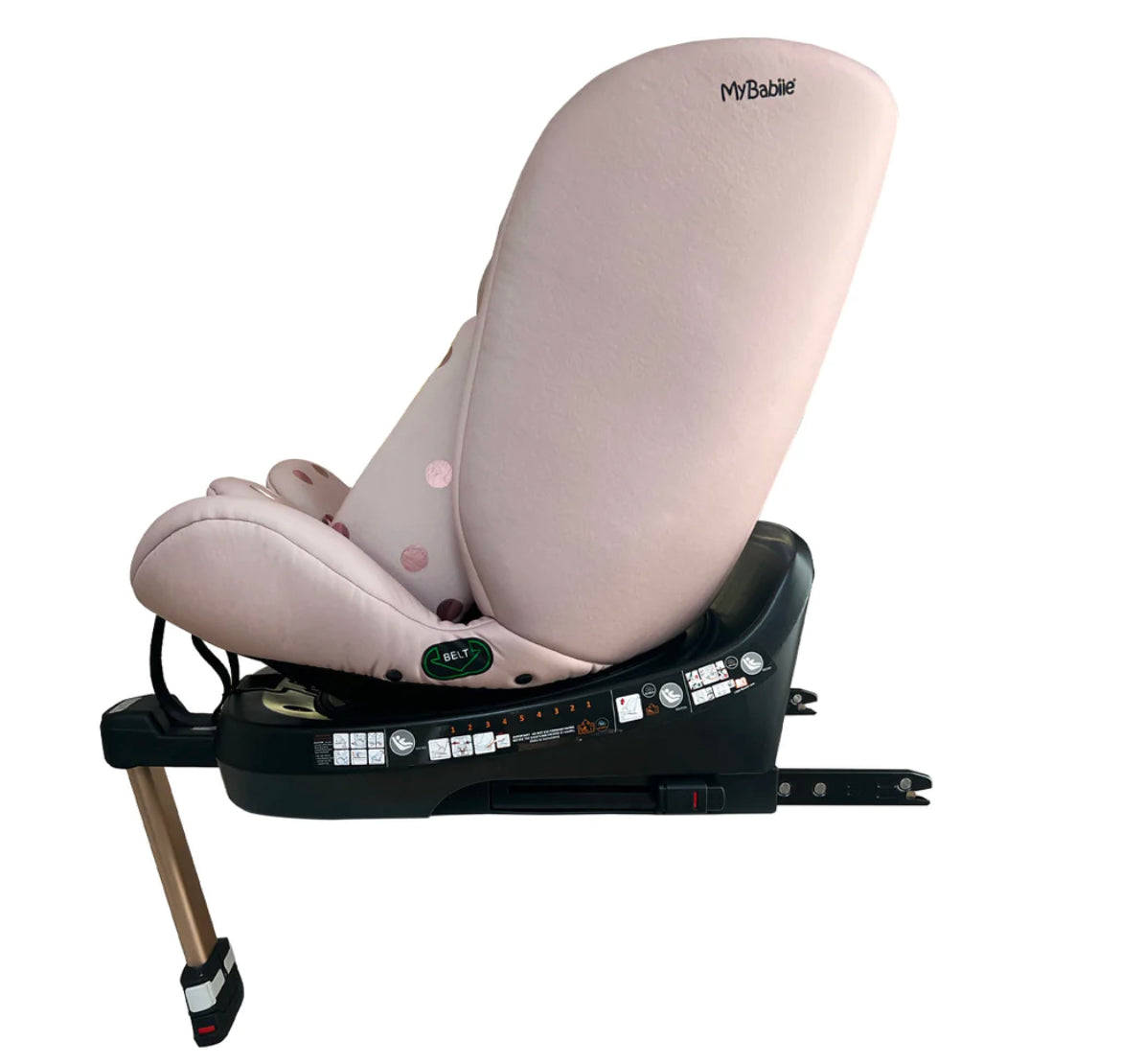 Samantha Faiers ISize Pink Polka Spin Car Seat (40-150cm)