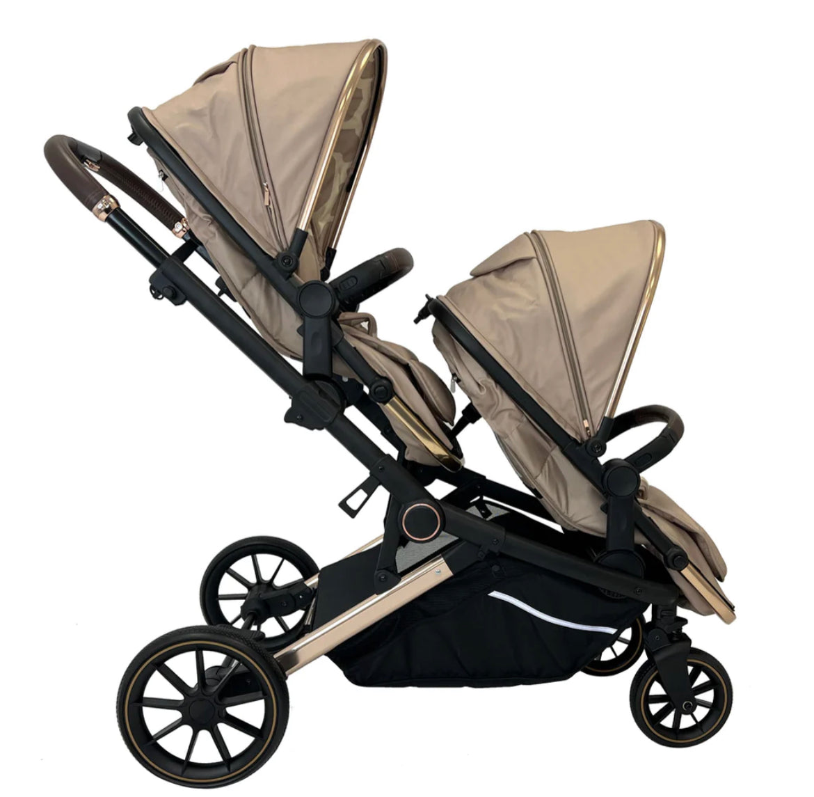 My babiie MB33 Tandem Pushchair - Giraffe