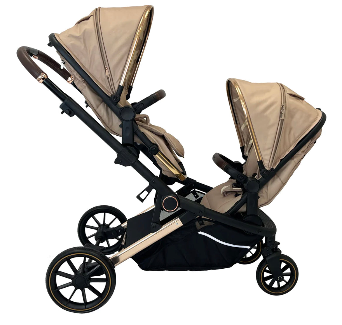 My babiie MB33 Tandem Pushchair - Giraffe