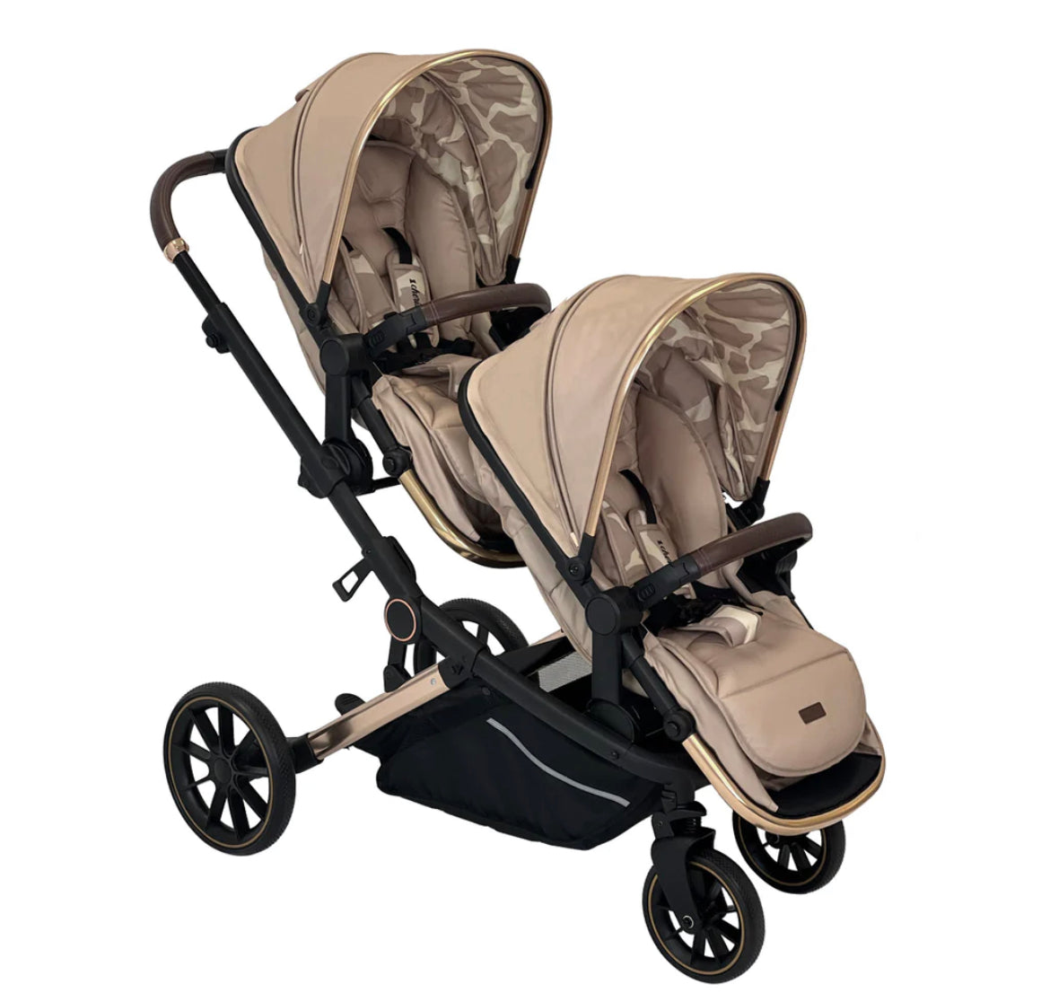My babiie MB33 Tandem Pushchair - Giraffe