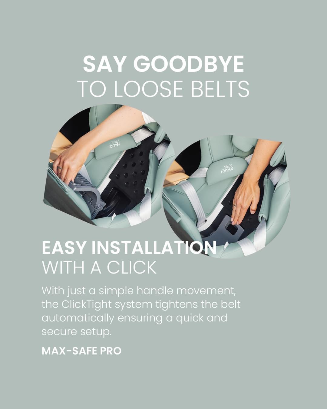 Britax max safe pro - Jade Green