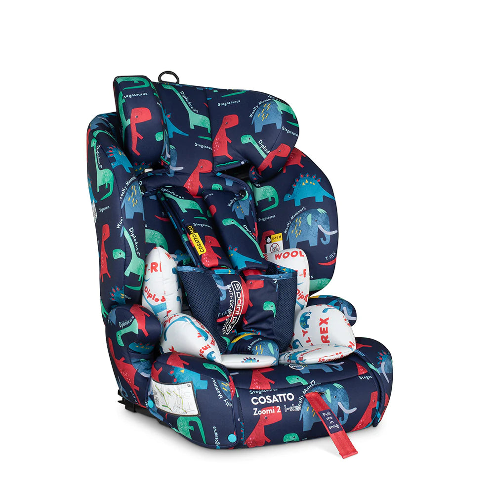 Cosatto Zoomi 2 i-Size Car Seat - D is for Dino -