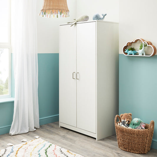 Babymore Caro wardrobe – white  Wash