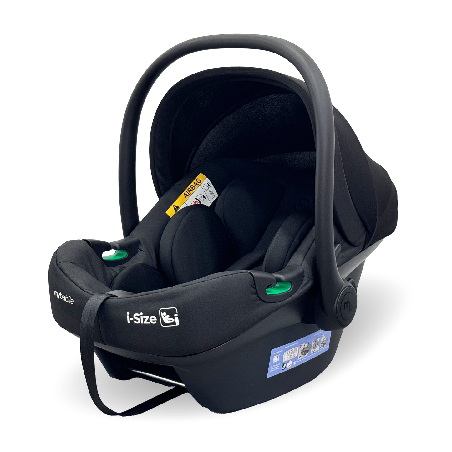 My Babiie MB450 LUXE 3-in-1 Travel System with Base - Black Pre Order Mid October Delivery