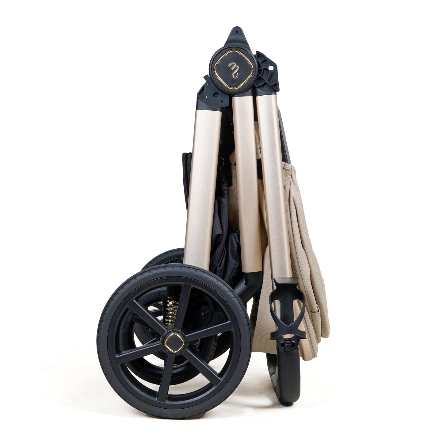 My Babiie MB450 LUXE 3-in-1 Travel System with Base - Feather Pre Order Mid October Delivery