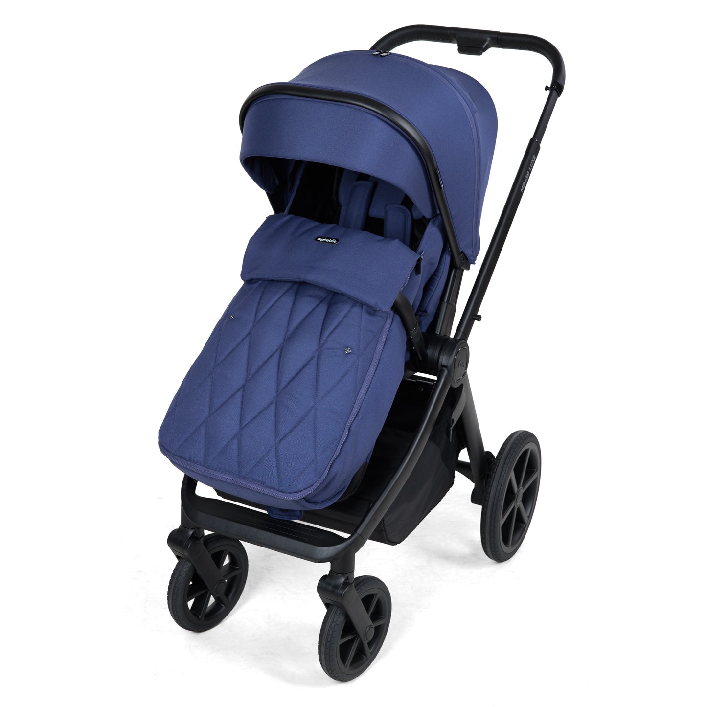 My Babiie MB450 LUXE 3-in-1 Travel System with Base -Indigo Pre Order Mid October Delivery