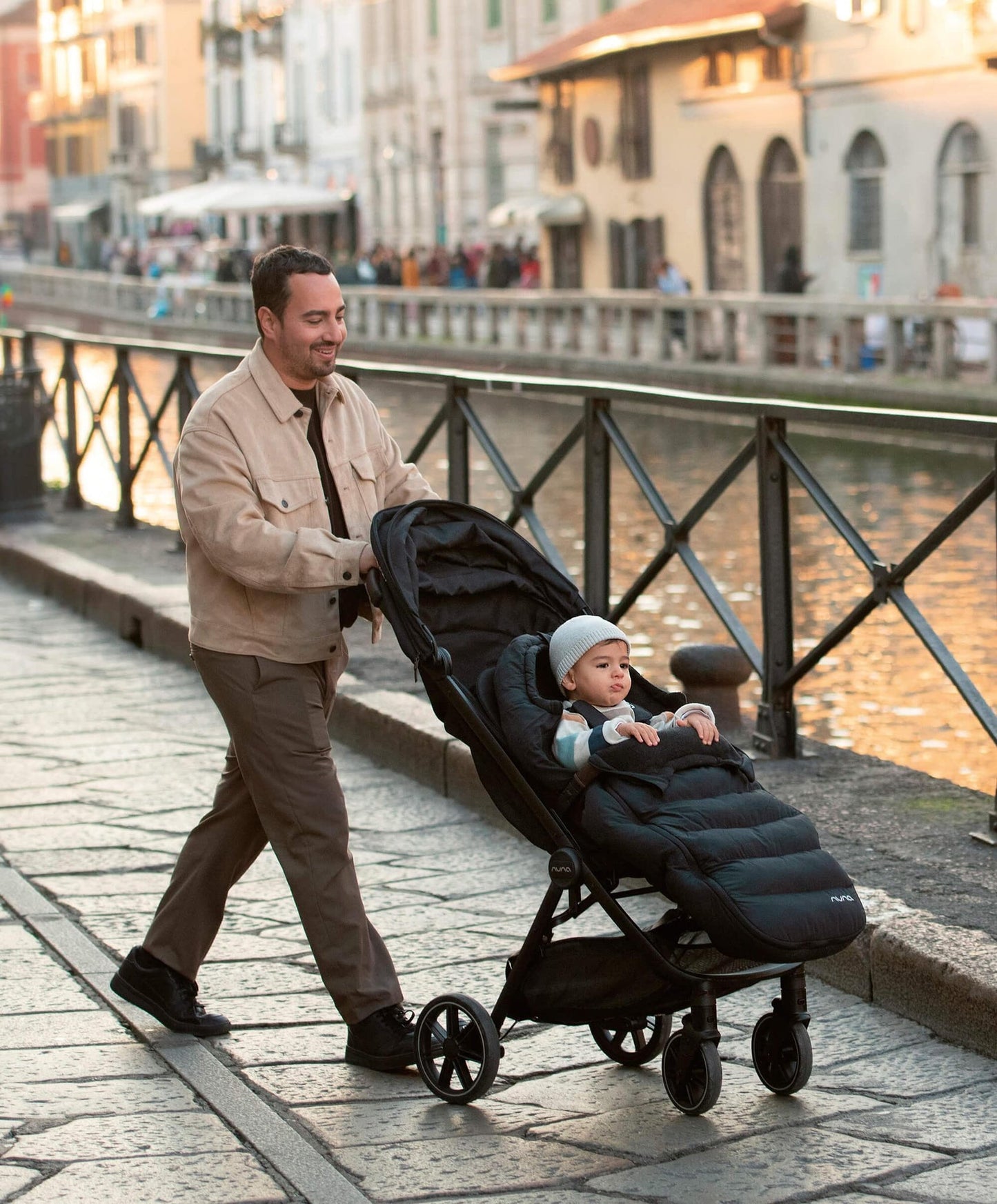 Nuna winter stroller set - Caviar