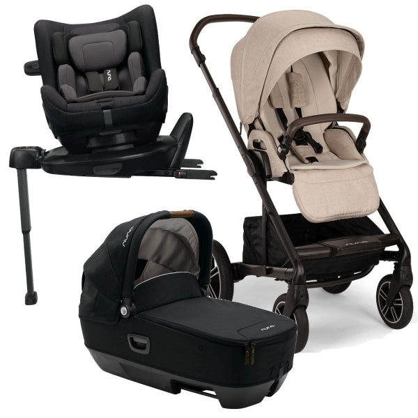 Nuna MIXX Next + CARI + TODL Next Generation Travel System Bundle - Biscotti 2024