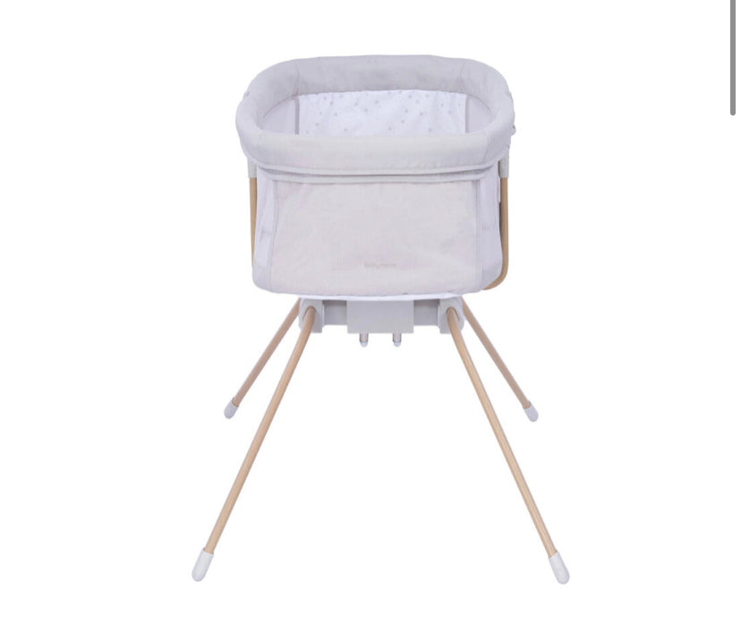 Babymore Air Motion Gliding Crib – Grey