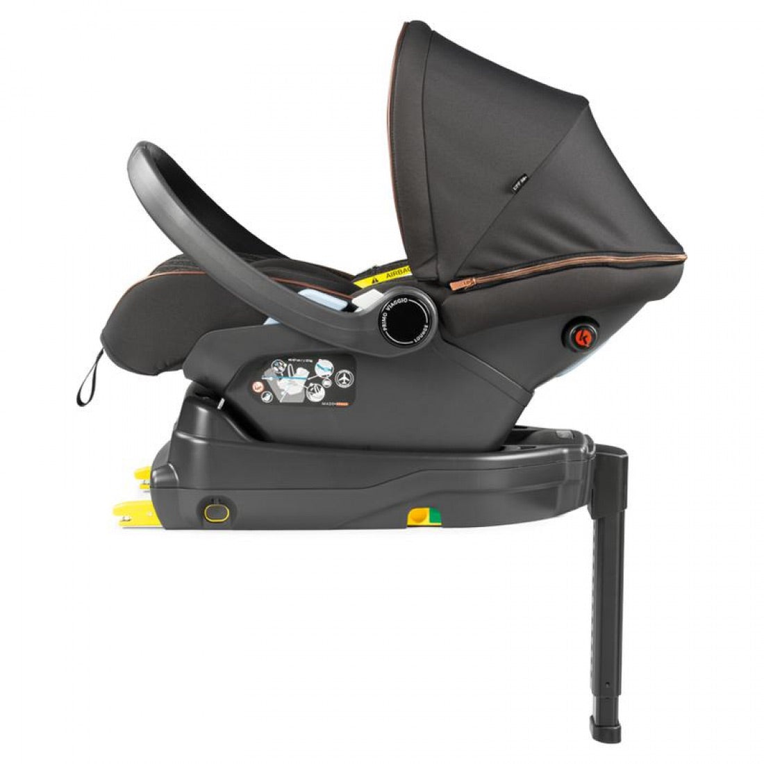 Peg Perego Veloce Lounge I-Size Travel System Bundle, 500