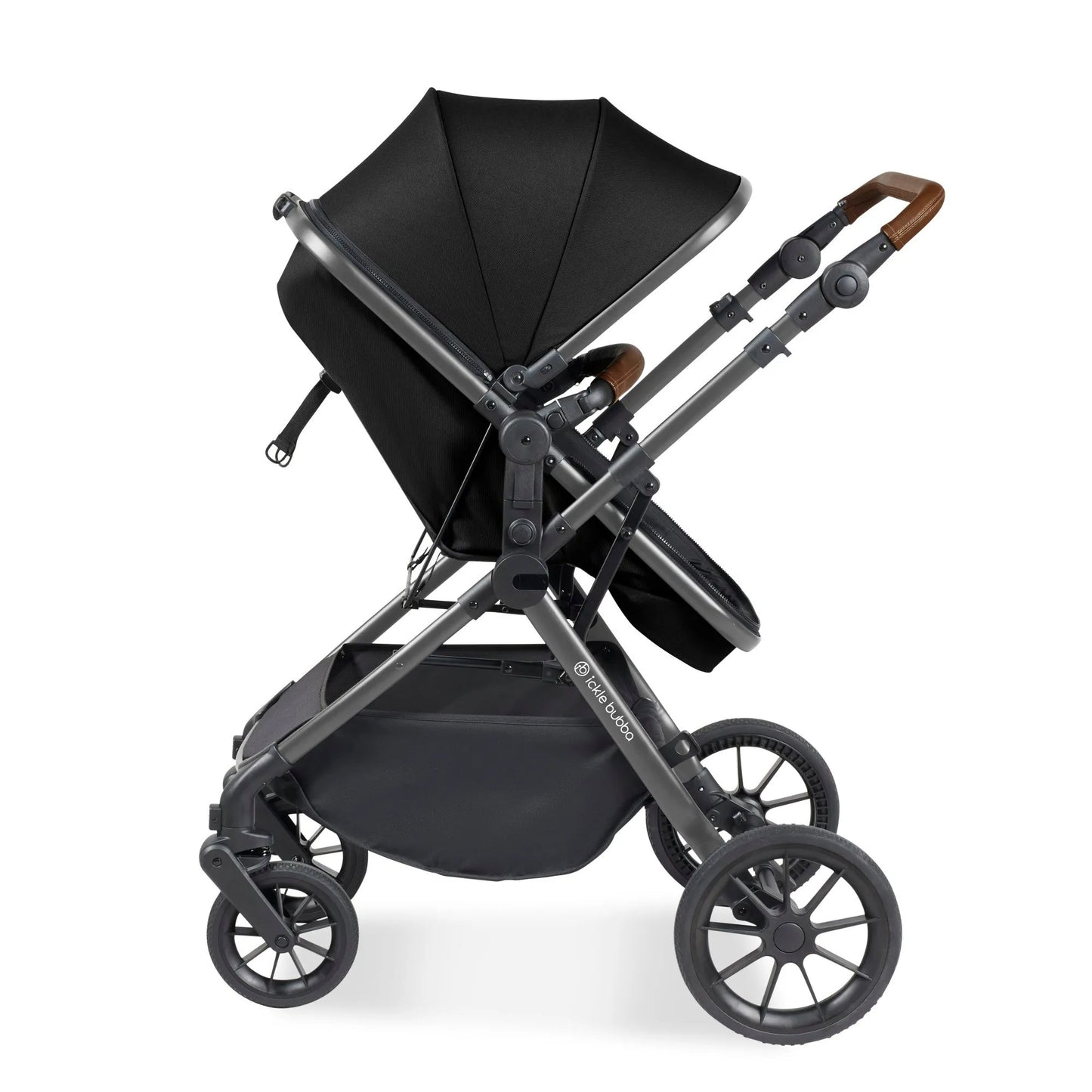 Ickle Bubba Cosmo All in One i-Size Travel System with ISOFIX Base - Black *PRE ORDER END NOVEMBER