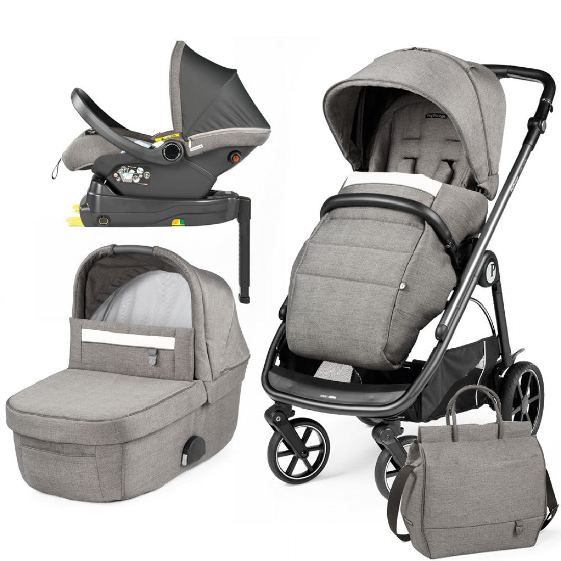 Peg Perego Veloce Stroller-City Grey - Main Image