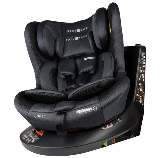 Cozy n Safe Comet Group 0+/1/2/3 360° Rotation car seat - Graphite