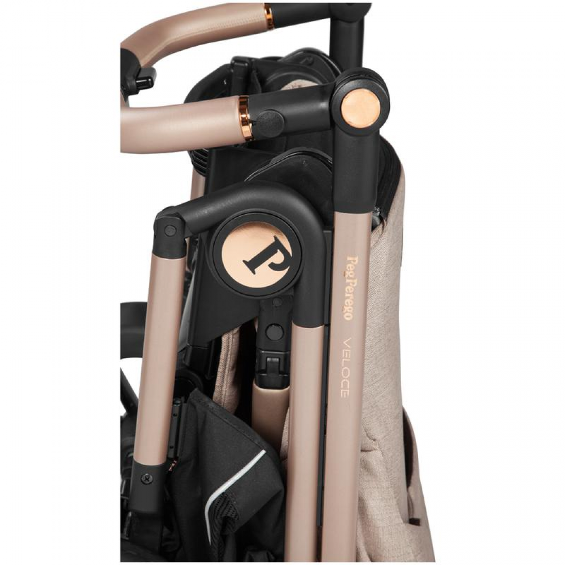 Peg Perego Veloce 3 in 1 SL Modular Travel System Bundle, Mon Amour