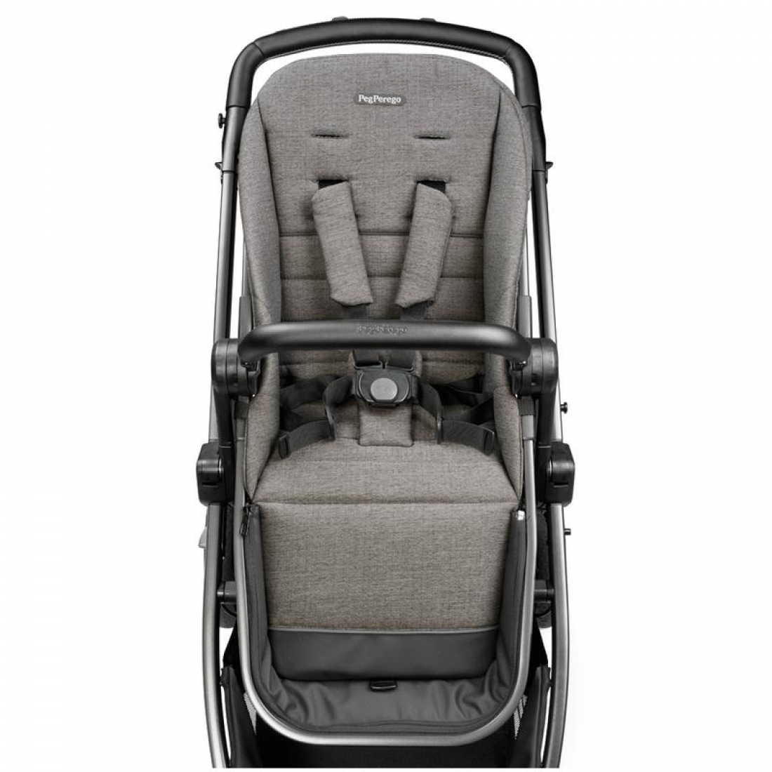 Peg Perego Ypsi Lounge i-Size Travel System Bundle, City Grey