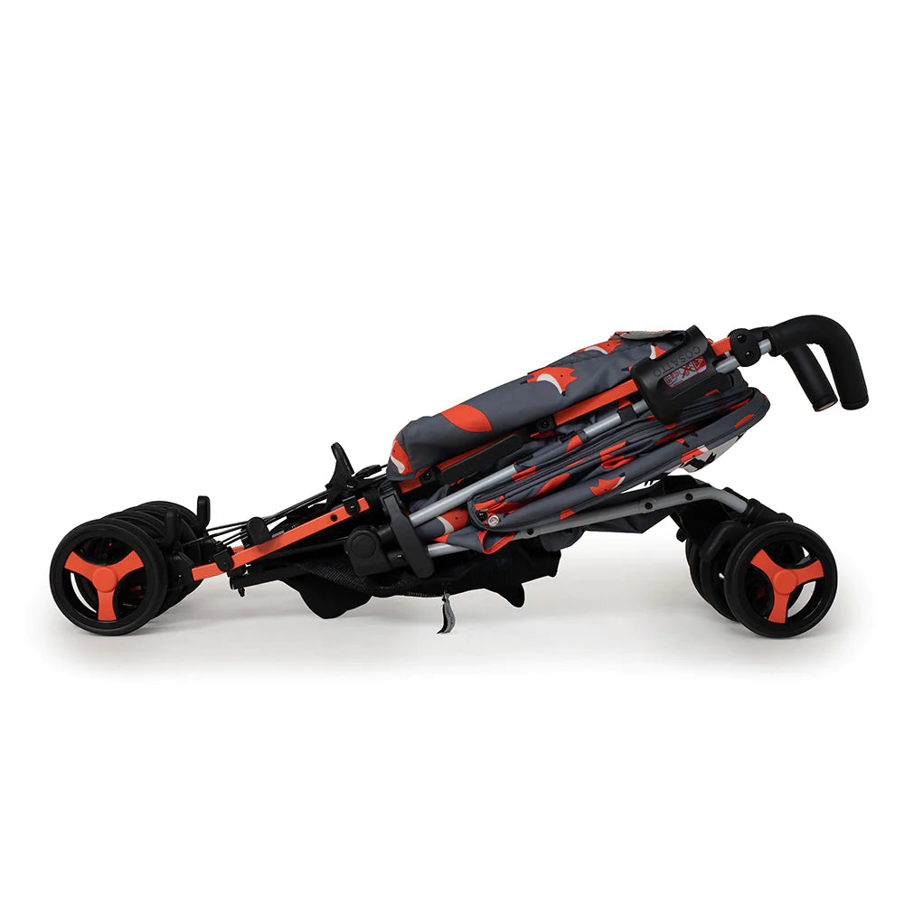 Cosatto Supa 3 Stroller - charcoal mister fox