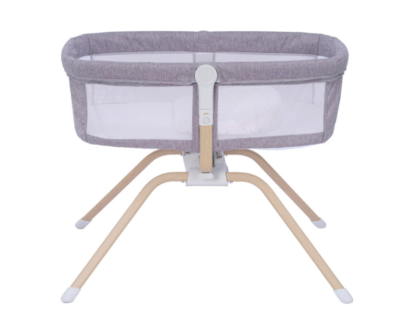 Babymore Air Motion Gliding Crib – Slate