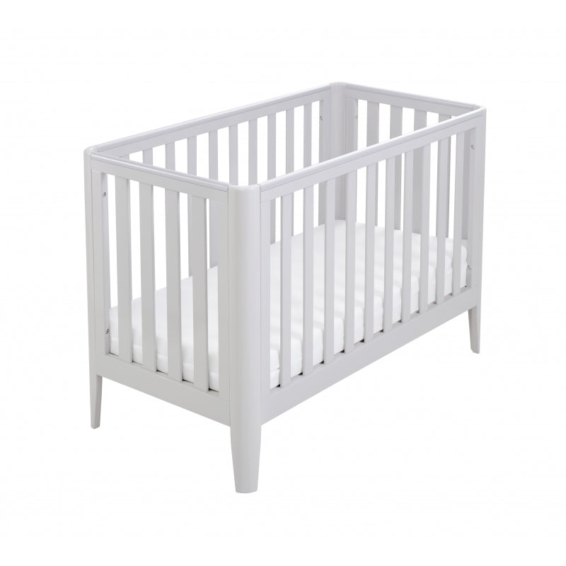 Babymore Iris Cot Bed-Grey