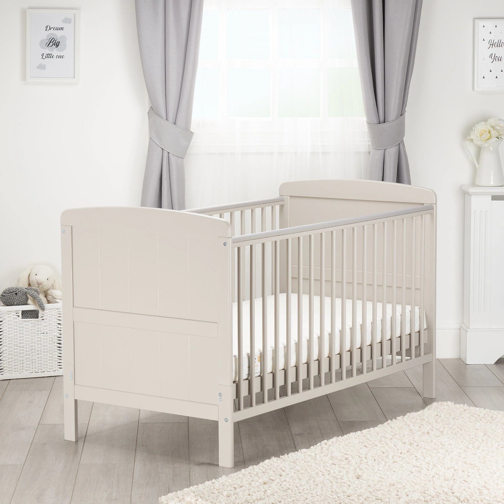 East coast angelina cot top bed
