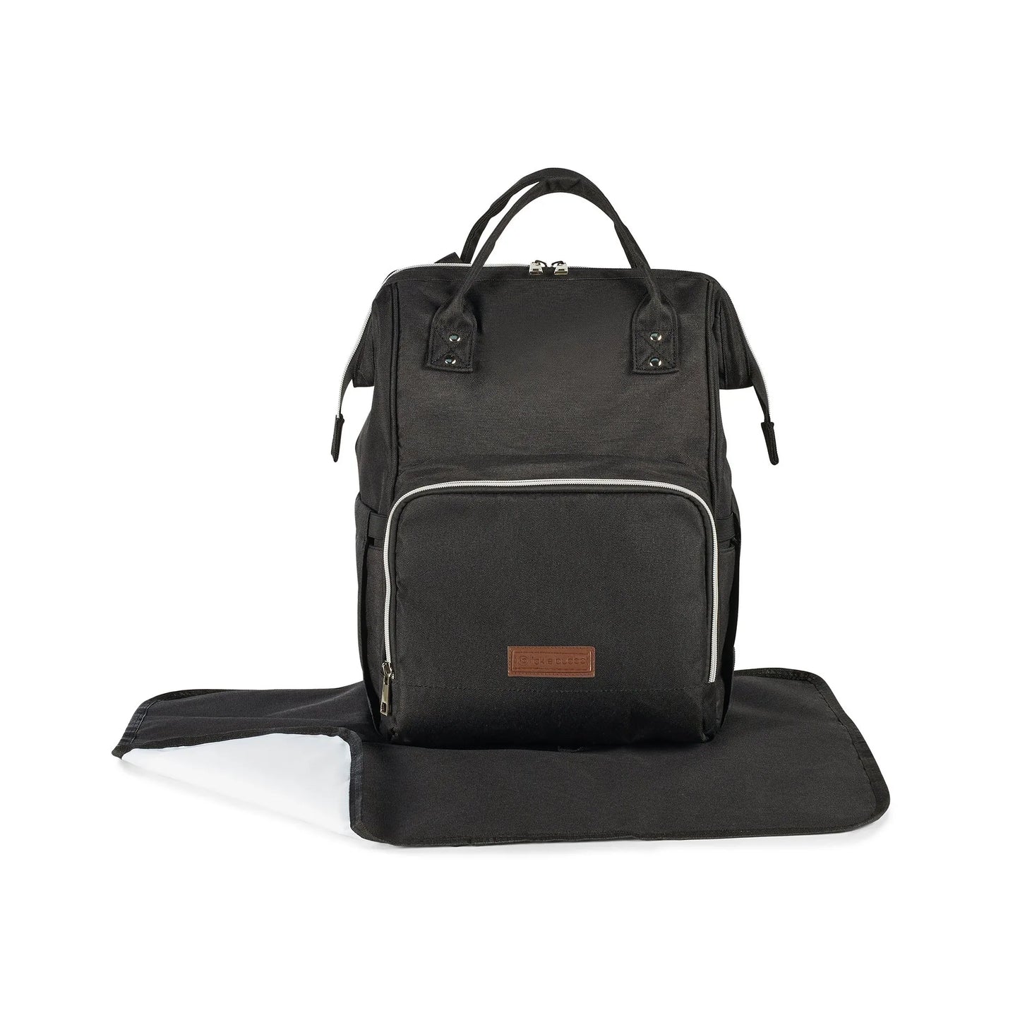 Ickle bubba Stomp Luxe All in One Premium i-Size Travel System with ISOFIX Base *Pearl Grey - Tan