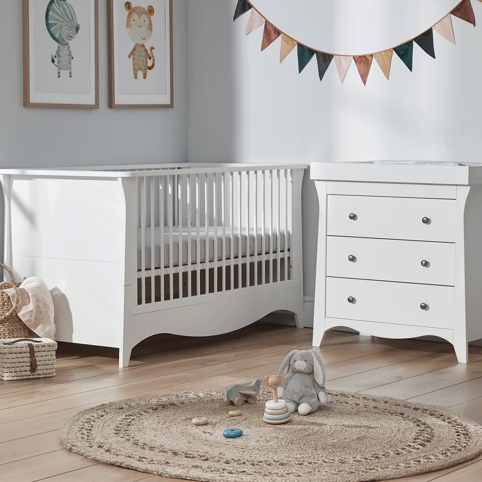 Sleigh cot bed furniture set hotsell