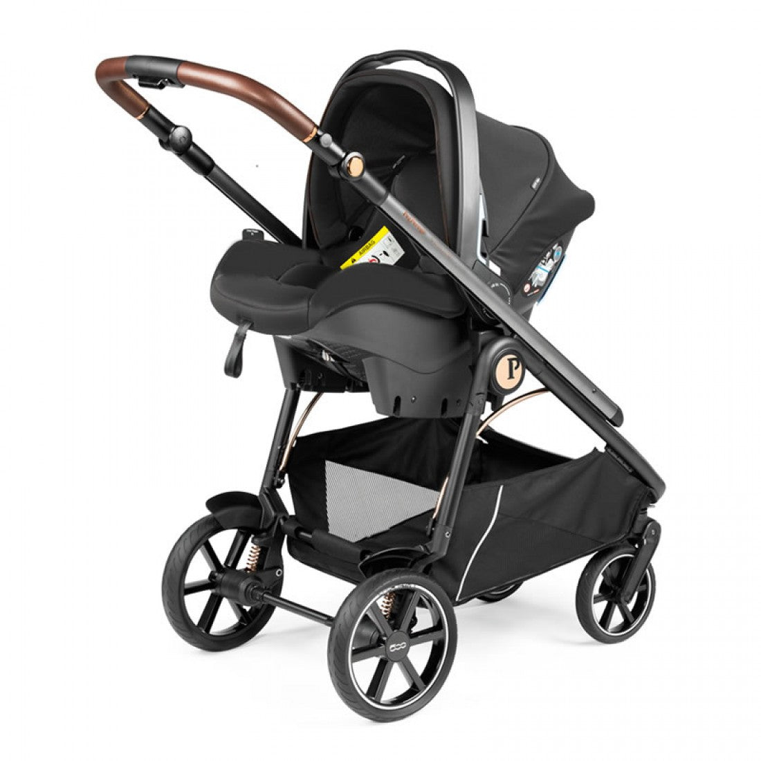 Peg Perego Veloce 3 in 1 SL Modular Travel System Bundle, 500