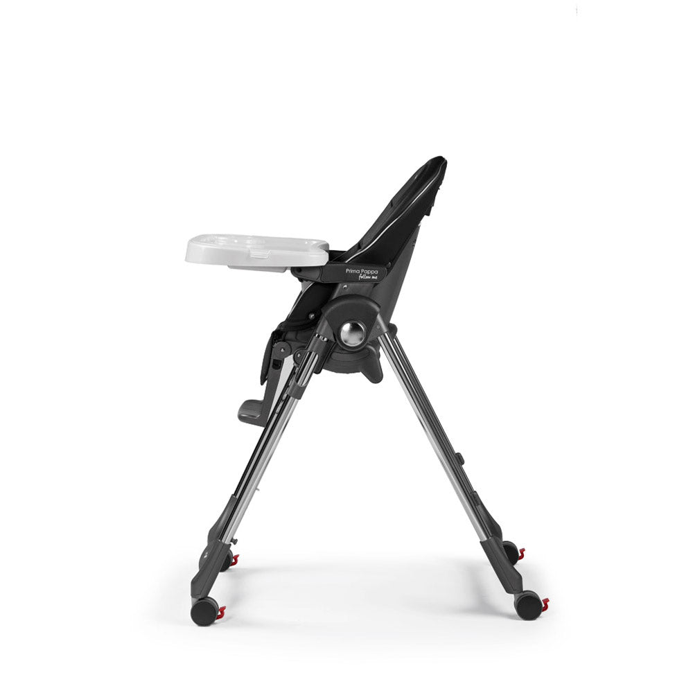 Peg Perego Prima Pappa Follow Me Highchair-Hi Tech Licorice