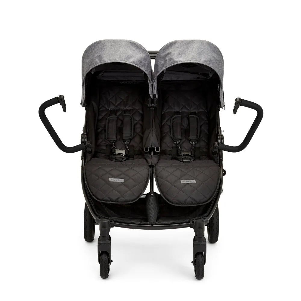 Ickle Bubba Venus Prime Double Stroller - Space Grey