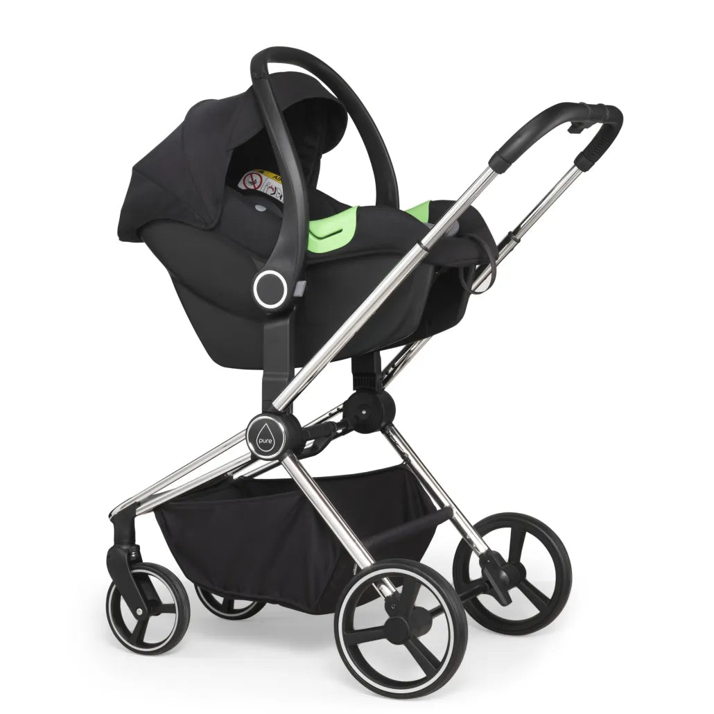 Mee-Go Pure 10 Piece Bundle With Silver Chassis-Allegra Black