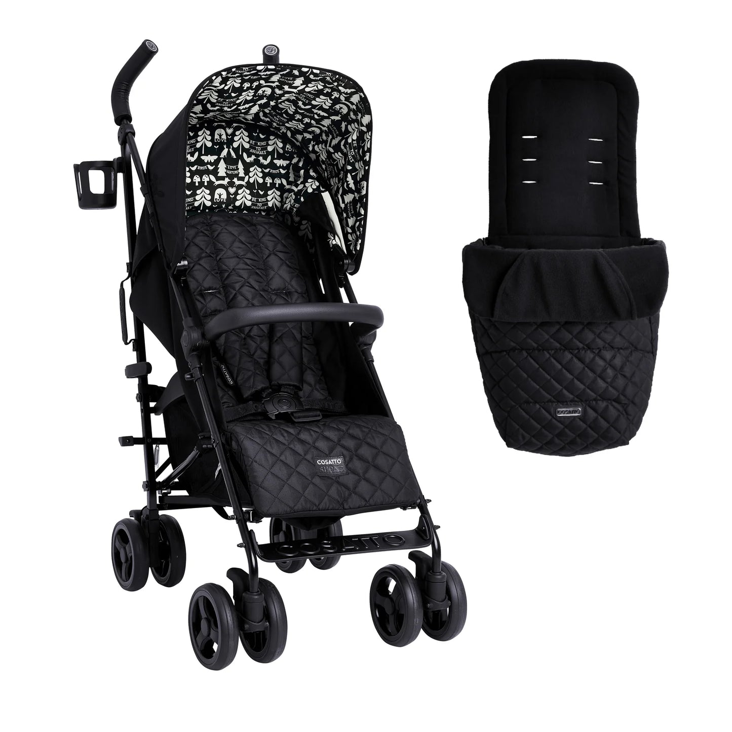 Cosatto Supa 3 Stroller - Silohette