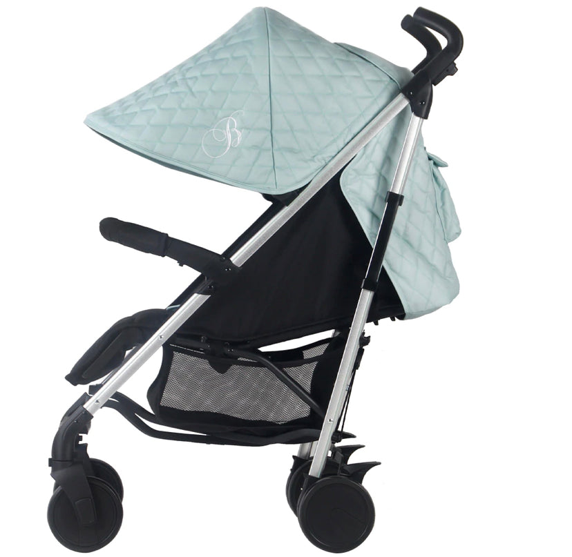 My Babiie - Billie Faiers Quilted Aqua Lightweight Stroller